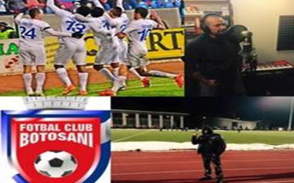 „Și la Botoșani se fac lucruri de calitate” - Versurile noului imn al FC Botoșani - VIDEO