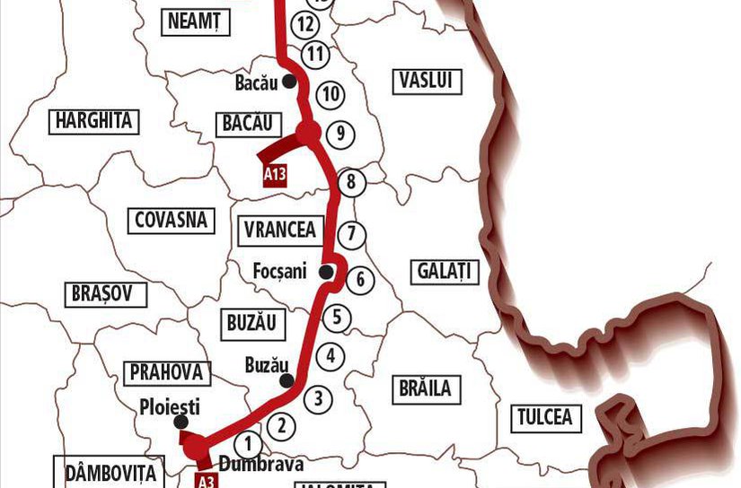 Dan Șlincu: „Autostrada A7, care leagă Moldova de București începe să prindă contur de la un capăt la celălalt”