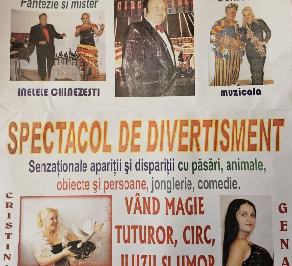 Teatrul Vasilache vă invită la un spectacol de divertisment prezentat de trupa Stoneli – Circul Magic din București