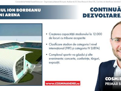 Modernizarea Stadionului Ion Bordeanu și …