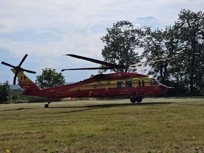 Elicopterul SMURD Black Hawk a …
