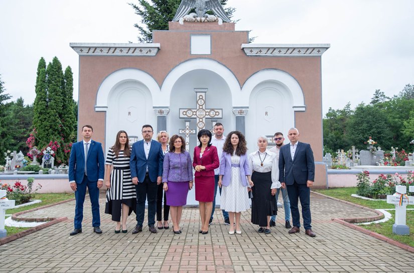 Eroii comemorați de echipa social-democrată - FOTO