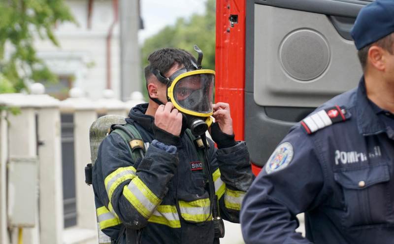 Incendiu la o firmă din Pascari. Pompierii au intervenit urgent!