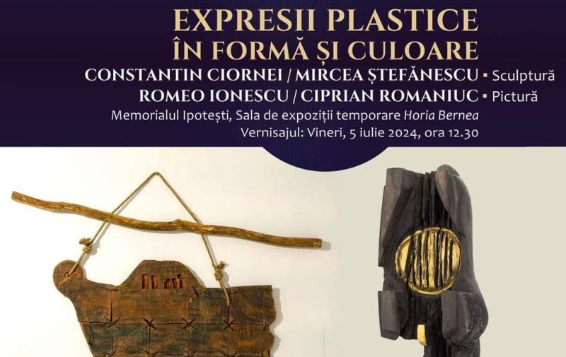 Expoziția de pictură și sculptură „Expresii plastice în formă și culoare”