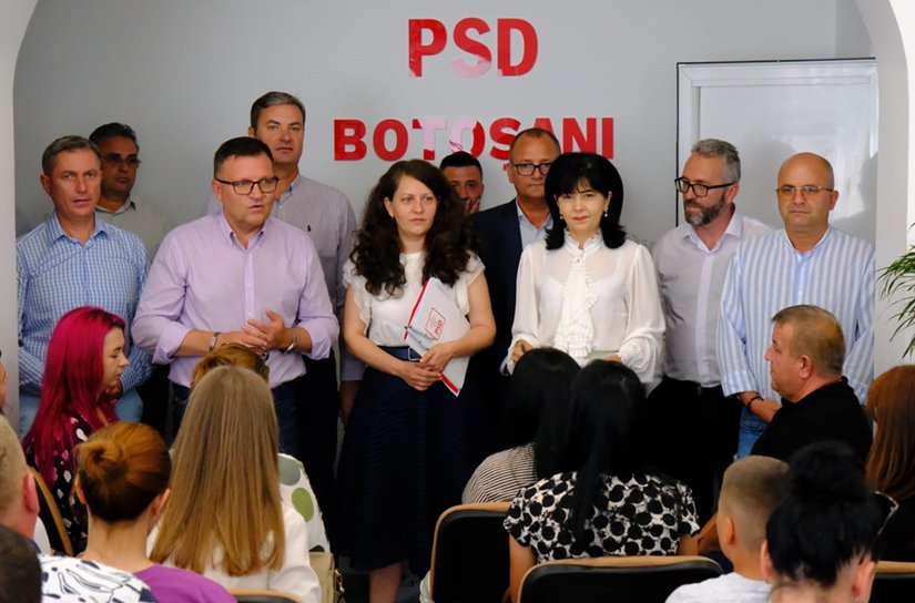 Echipa PSD Botoșani se întărește! 100 de membri noi în echipa PSD - FOTO