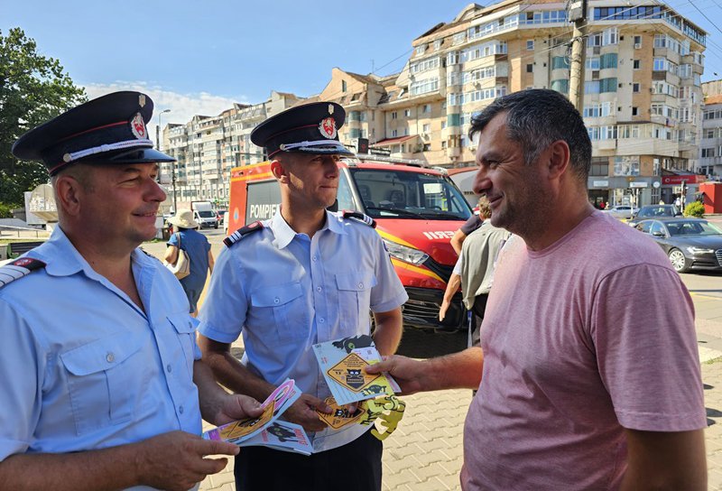 O zi fără ghinion, alături de pompierii din Botoșani - FOTO