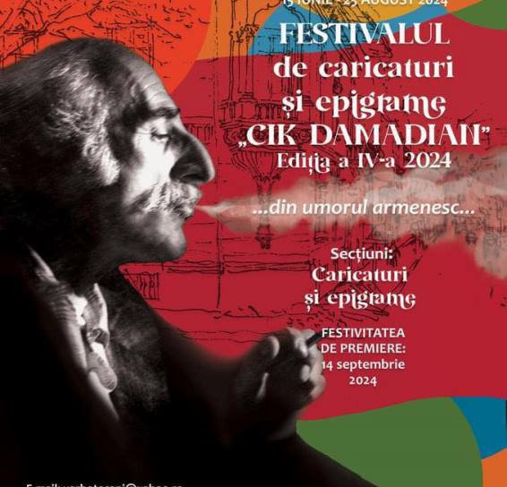 Muzeul Județean Botoșani găzduiește expoziția de caricatură „Cik Damadian”