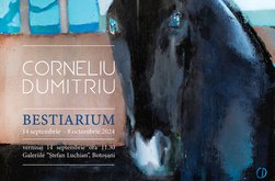 Expoziția „Bestiarium”, Corneliu Dumitriu la …