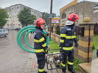 Intervențiile pompierilor în urma ploilor …