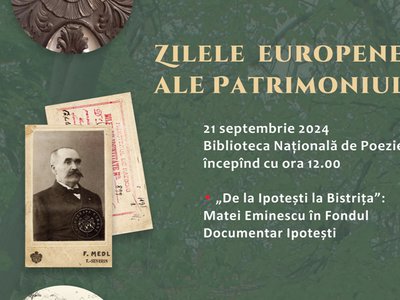 Zilele Europene ale Patrimoniului la …