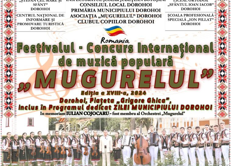 Festivalul Internațional „Mugurelul” a ajuns la a XVIII-a ediție. Vezi programul din acest an!