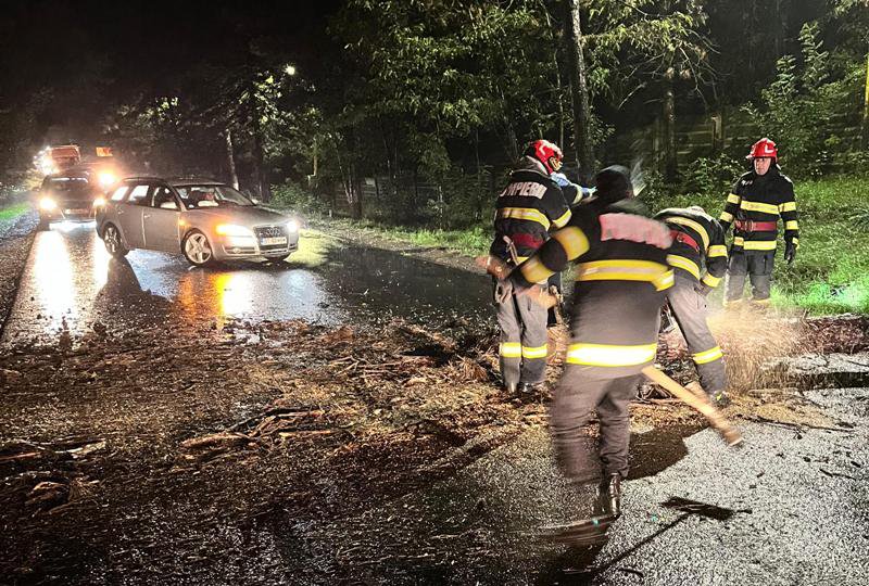 Furtuna din noaptea trecută a făcut ravagii în județul Botoșani - FOTO