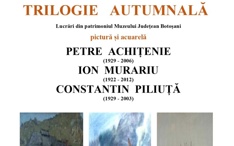 Expoziția de pictură și grafică „Trilogie autumnală”