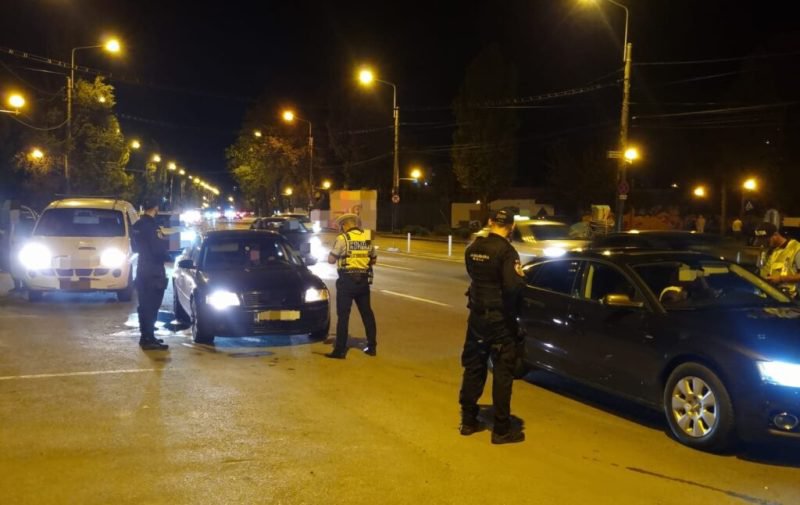 15 amenzi pentru depășirea vitezei date de polițiștii dorohoieni în cadrul acțiunii „Blocada”