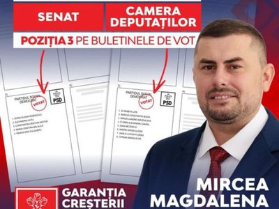 Mircea Magdalena, administrator public Primăria …