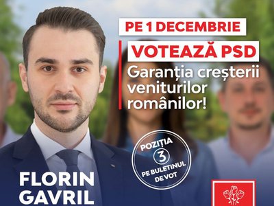 Florin Gavril „PSD e singurul …