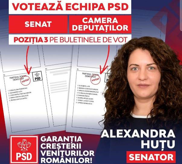 Alexandra Huțu, candidat PSD Senat: „Avem cele mai multe programe pentru susținerea familiilor și copiilor, dintre toate partidele”