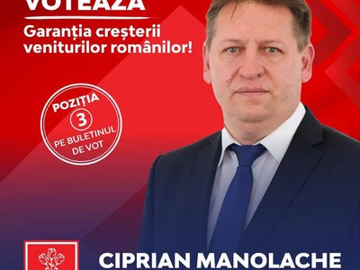 Ciprian Manolache: „PSD e singurul …