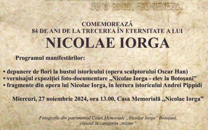 Manifestări culturale la Casa Memorială „Nicolae Iorga”