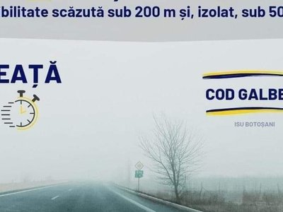 Codul galben de ceață și …