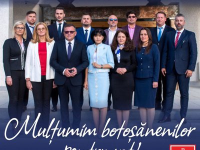 Doina Federovici: Mulțumim botoșănenilor care …