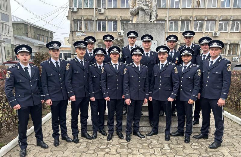 O nouă promoție de agenți de poliție la I.P.J. Botoșani