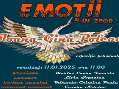 „Emoții în zbor”, expoziție personală …