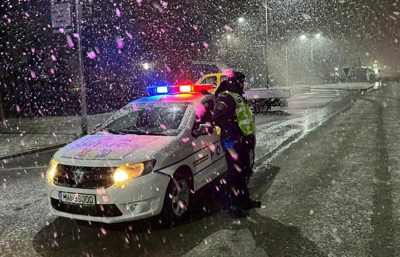 Poliția Botoșani avertizează: Atenție la condițiile de trafic!