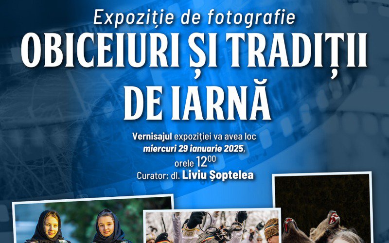 Vernisajul expoziției de fotografie „Obiceiuri și tradiții de iarnă”