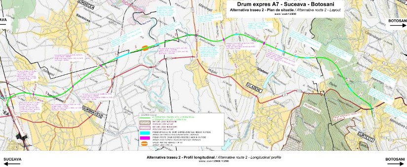 S-a stabilit traseul Drumului Expres Botoșani – Suceava