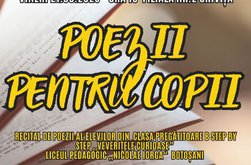 „Poezii pentru copii” – Ziua …