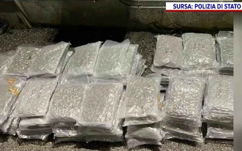 Șofer român de TIR, „săltat” în Italia pentru trafic de droguri. A fost în prins în flagrant cu 100 de kilograme de marijuana